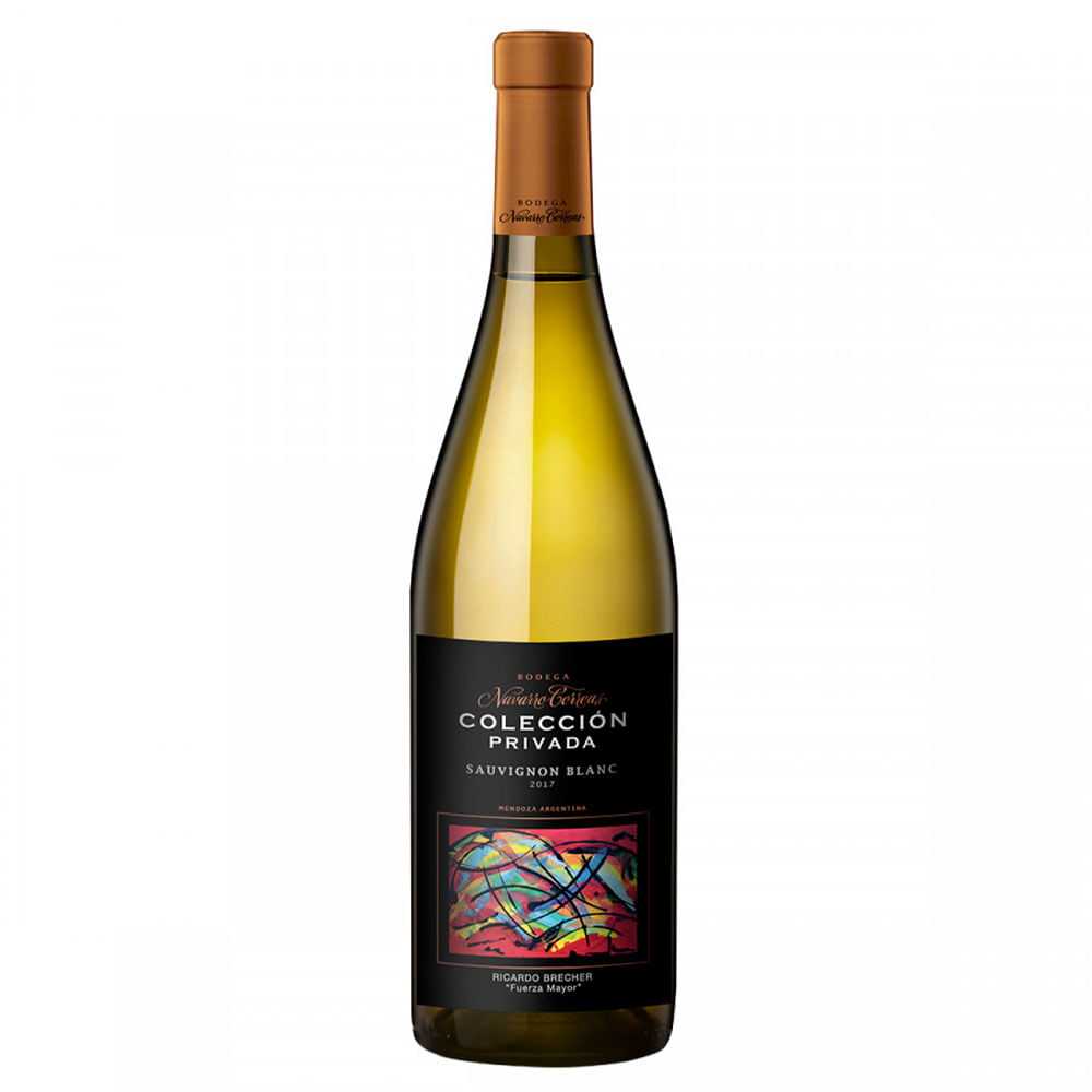 Vino Blanco Navarro Correas Sauvignon Blanc Colección Privada Botella Vino Blanco Navarro Correas Sauvignon Blanc Colección Privada Botella